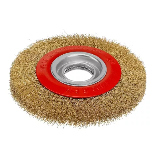 MTX 150X 32 mm sárgaréz kreppelt lapos drótkorong, egyenes, 0,3 mm szállal
