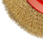 MTX 150X 32 mm sárgaréz kreppelt lapos drótkorong, egyenes, 0,3 mm szállal
