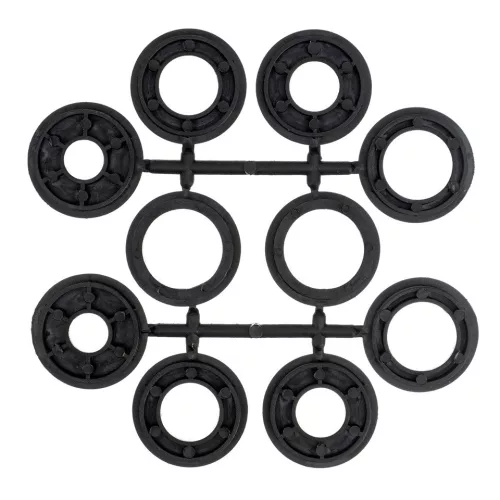 MTX 175X 32 mm sárgaréz kreppelt lapos drótkorong, egyenes, 0,3 mm szállal