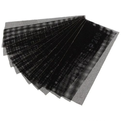 SPARTA P200 szemcsés üvegszálas csiszolóháló 115x280mm 10db