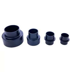   Scheppach elszívó adapter készlet 4 db, 28,5–97 mm – bármely géphez csatlakoztatáshoz