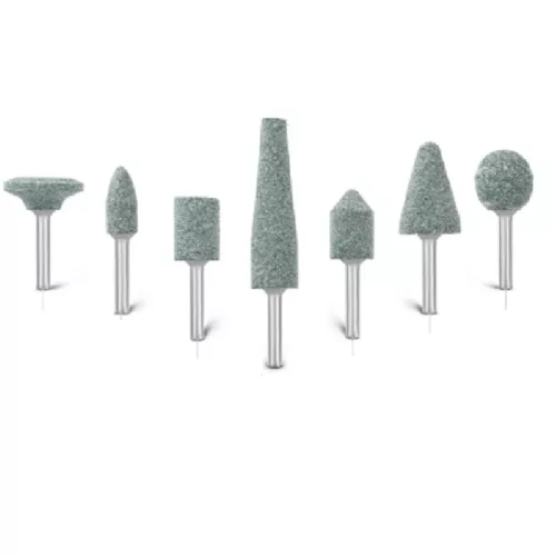 DENZEL 25x25mm 63C kúpos csiszolókő fúróhoz 6mm szár