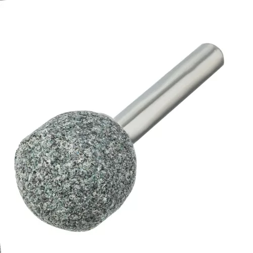 DENZEL 19mm 63C csiszolókő golyó alak, fúróhoz 6mm szár