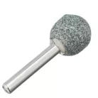 DENZEL 19mm 63C csiszolókő golyó alak, fúróhoz 6mm szár