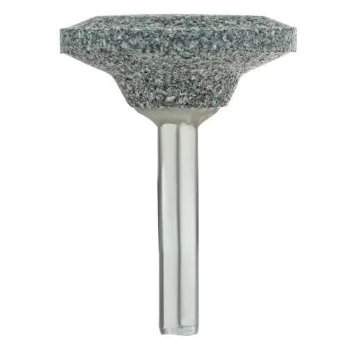 DENZEL 32x12mm 63C csiszolókő tányér alak, fúróhoz 6mm szár