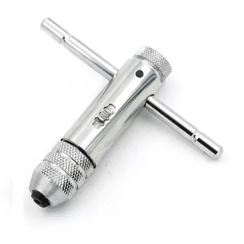 MTX racsnis kézi menetfúró adapter M5-M12 króm