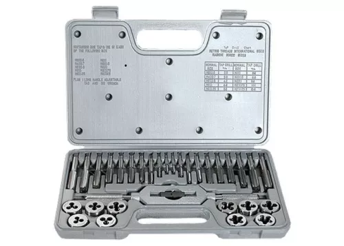 MTX M3-M12 menetvágó, menetfúró szerszámkészlet 31 részes