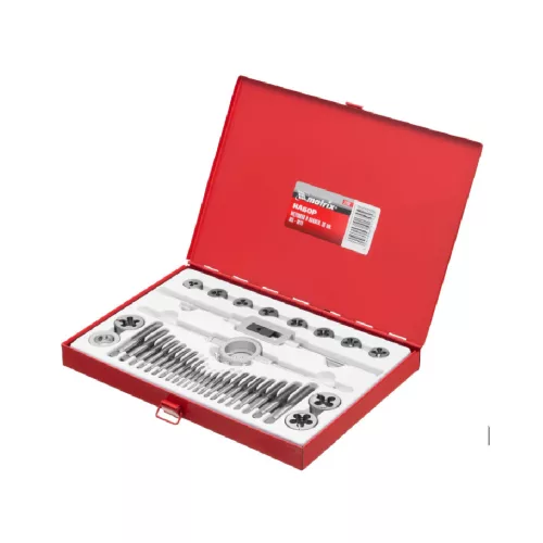 MTX 36 részes menetvágó/ menetfúró készlet М3 – М16, fém kofferben