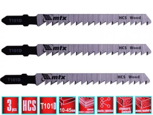 MTX T101D 3db-os professional dekopír fűrészlap fához