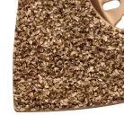 DENZEL 78 mm delta MFI/ HM keményfém csiszolófej multifunkciós rezgőgéphez, csempe/ fa/ ragasztó/ habarcs