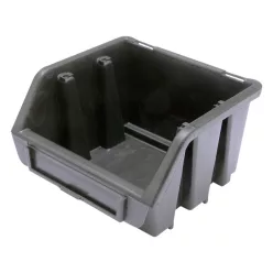 VOREL Csavartartó doboz fekete S 116 x 112 x 75 mm
