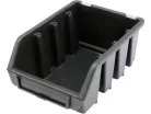 VOREL Csavartartó doboz fekete S 116 x 161 x 75 mm