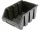 VOREL Csavartartó doboz fekete M 170 x 240 x 126 mm