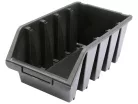 VOREL Csavartartó doboz fekete L 204 x 340 x 155 mm
