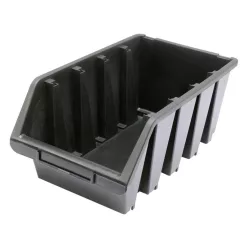 VOREL Csavartartó doboz fekete L 204 x 340 x 155 mm