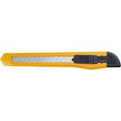   SPARTA 9x85mm műanyag sniccerkés tapátavágó sárga/piros