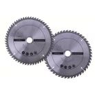 Scheppach TCT fűrészlap készlet 2 db, 254x30x2,8 mm, 48 és 60 fog – HS 254 és HM gérvágókhoz