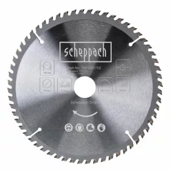   Scheppach TCT körfűrészlap 216x30x2,8 mm, 60 fog – fához, műanyaghoz (HM 216, HM 90 MP)