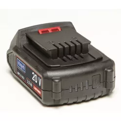   Scheppach ABP2.0-20Li akkumulátor 20 V, 2 Ah Li-Ion, HDSC technológiával, LED jelzővel