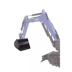   Scheppach rézsűkanál 530 mm, 18,5 l – EXC 815 mini kotróhoz (tereprendezéshez)