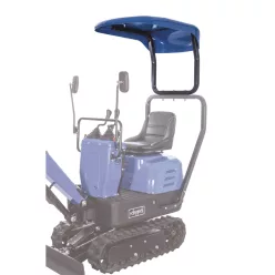   Scheppach védőtető EXC 815 mini kotrógéphez – eső, nap és leeső tárgyak ellen