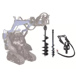   Scheppach földfúró adapter 100 és 200 mm fúrószárral MKL 730 gépekhez, 800 mm mélységig