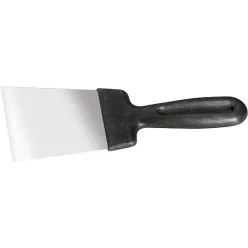 MTX 100mm spatulya rozsdamentes, műanyag nyéllel