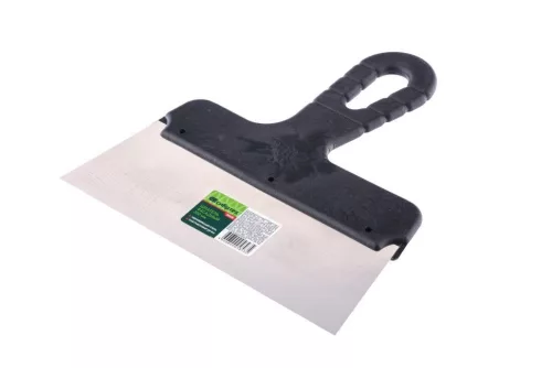 SIBRTEH 200mm spatulya rozsdamentes műanyag nyéllel