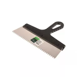 SIBRTEH spatulya fogazott 250mm 4x4mm rozsdamentes