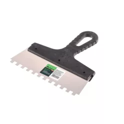 SIBRTEH spatulya fogazott 200mm 8x8mm rozsdamentes