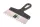 SIBRTEH spatulya fogazott 200mm 8x8mm rozsdamentes