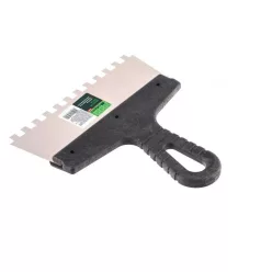   MTX 200mm 8x8mm fogazott spatulya rozsdamentes, műanyag nyéllel