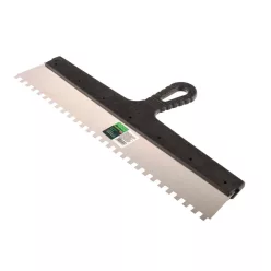 SIBRTEH spatulya fogazott 450mm 8x8mm rozsdamentes
