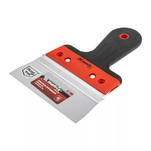MTX 150mm vékony pengéjű homlokzati spatulya rozsdamentes acél penge