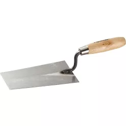 SPARTA 200mm sarkos acél kőműves simítókanál