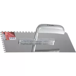 MTX 280x130mm 6x6mm MASTER fogazott acél simító glettas