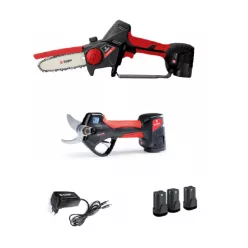   BLUEBIRD 16,8V akkus ágvágó+metszőolló CS 23-05A+PS 23-28