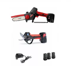   BLUEBIRD 16,8V akkus ágvágó+metszőolló CS 23-05A+PS 23-35