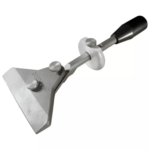 Scheppach JIG 120 hosszú késélező sablon TiGer köszörűhöz, 100–200 mm pengéhez