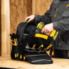 DENZEL 26 zsebes szerszámos hátizsák, 365x190x430 mm