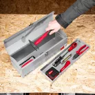 MTX 484x154x165 mm fém szerszámos láda, műszertáska