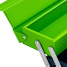 SIBRTEH hagyományos szerszámos láda, 430/200/160 mm, 3 rekesz, fém