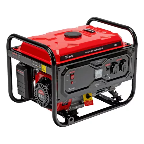 MTX 208 cm³ 3.3kW 230V benzines generátor RS-4000