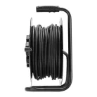 DENZEL 25 m 16 A IP44 hosszabbítótekercs, kábeldob, 4 aljzat, H05RR-F, 3G*1,5mm