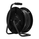 DENZEL 25 m 16 A IP44 hosszabbítótekercs, kábeldob, 4 aljzat, H05RR-F, 3G*1,5mm