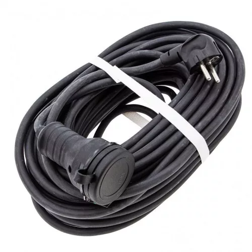 DENZEL 3500W 30m 16A IP44 gumis hosszabbító kábel KG3x1,5mm érrel