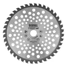 DENZEL 230x25,4mm fűrésztárcsa fűkaszához 40fogas keményfém lapkás