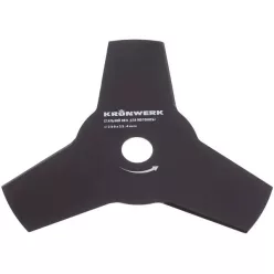 KRONWERK 230x25,4mm fűkasza bozótvágó kés háromágú