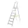 DENZEL 150kg 2m 7 lépcsős ALU megerősített létra
