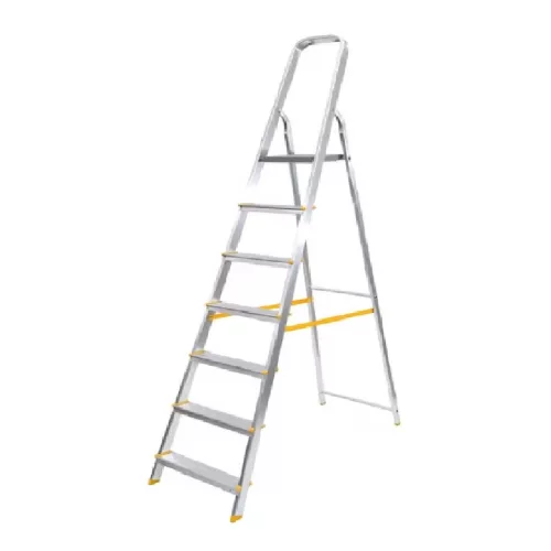 DENZEL 150kg 2m 7 lépcsős ALU megerősített létra
